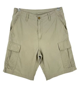 Shorts Cargo Beige Para Hombre CARHARTT Talla W30 - Imagen 1 de 6