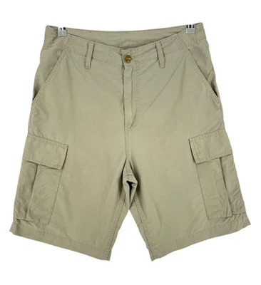 Shorts Cargo Beige Para Hombre CARHARTT Talla W30 - Imagen 1 de 4
