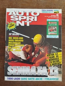 1990 09 03 AUTOSPRINT 03 SETTEMBRE 1990 N.35 ANNO XXX CON FASCICOLO ANNI 60 - Picture 1 of 6