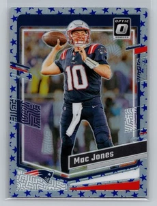 2023 Donruss Optic Mac Jones New England Patriots Blue Stars SP #130 4188 - Bild 1 von 2