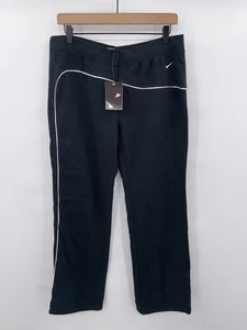 Pantalones deportivos Nike holgados vintage Y2K para mujer talla grande acampanados nuevos con etiquetas negros - Imagen 1 de 6