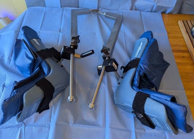 Conjunto de estribo médico Allen com almofadas (esquerda e direita) - Imagem 1 de 4