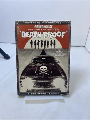 Death Proof 2007 2 Disc Set Quentin Tarantino Extended Directors Cut DVD - Image 1 of 4