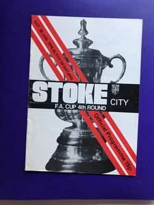 STOKE CITY v BLYTH SPARTANS...1977/78 FA CUP - Picture 1 of 1
