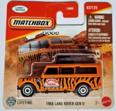 Matchbox - 1966 Land Rover Gen II Safari - 82/125 - MBX Avventura 2025 - JBT05 - Immagine 1 di 3