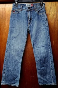 Youth Boy's Quik Jean Quicksilver Dark Blue Denim Jeans Size 27 Regular - Picture 1 of 6