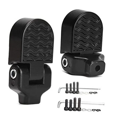 1 Par Mini Bicicleta Pedales Traseros Plegable Asiento Trasero Reposapiés Pedales Ciclismo  Foto 1 de 4