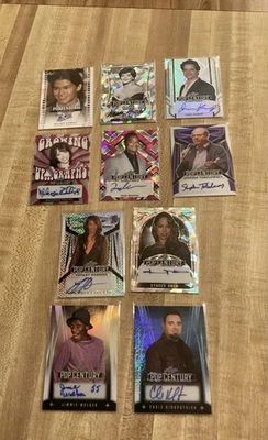 LEAF POP CENTURY RANDOM AUTOGRAPH LOT 10 AUTOS 2020 2021 2022 2023 2024 2025 - Image 1 of 2