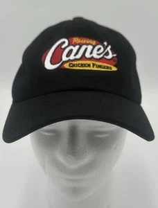 Cappello Raising Cane's membro equipaggio nero baseball berretto regolabile dita di pollo nuovo - Foto 1 di 6