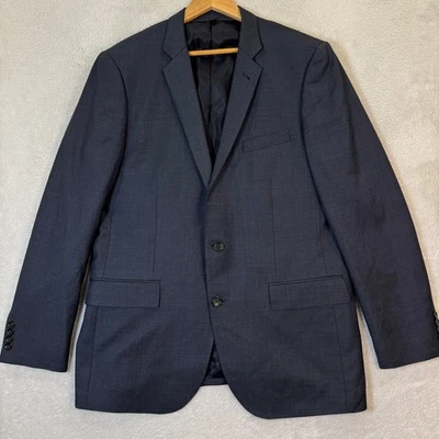 NEW J Crew Ludlow Wool Suit Jacket Blazer Mens 44L Dark Gray Tollegno 1900 Flex - Image 1 of 4