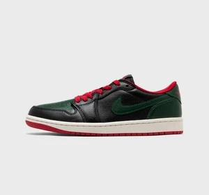 Nike Air Jordan 1 Retro Low OG Black Gorge Green Red Sneaker Schuhe CZ0775-036 - Bild 1 von 4