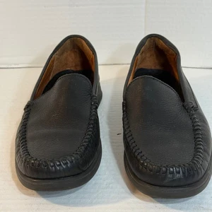 Mocassino mocassino Johnston & Murphy 11,5 in pelle slip on comodo passaporto ciottoli - Foto 1 di 17