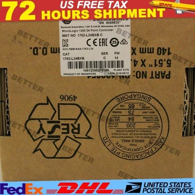 1 PCS AB 1762-L24BXB Rockwell PLC Module In Box  FAST SHIP US Free Tax - Image 1 of 4