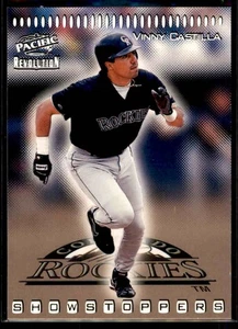 1998 Revolution Showstoppers Vinny Castilla #27 Colorado Rockies - Foto 1 di 2