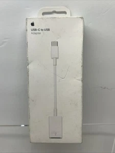 Apple USB-C to USB Adapter for Mac A1632 - Genuine New - Picture 1 of 3
