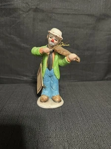 THE ORIGINAL EMMETT KELLY JR. CIRCUS CLOWN COLLECTION, SAD VIOLINIST   - Picture 1 of 6