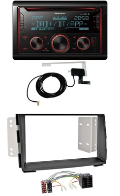 Pioneer 2DIN MP3 DAB USB CD Bluetooth Autoradio für Kia Venga (YN, ab 2009) - Bild 1 von 4