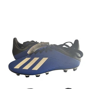Adidas EF1698 Mens X 19.4 FxG Blue White  Soccer Shoes Size 7 US NEW in Box - Picture 1 of 7
