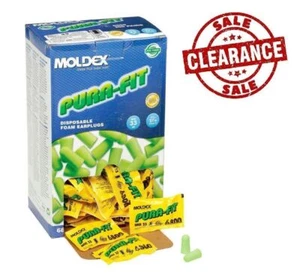 Moldex Pura-Fit Cordless Plug Station NRR 33, Soft Foam Tapered Fit - 200 Pairs - Picture 1 of 1