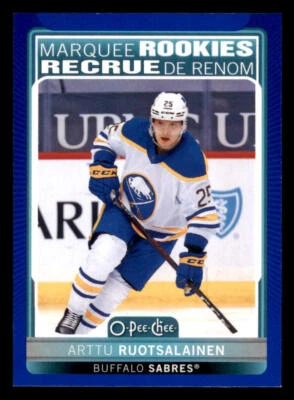 2021-22 O-Pee-Chee Blue #521 Arttu Ruotsalainen - Image 1 of 2
