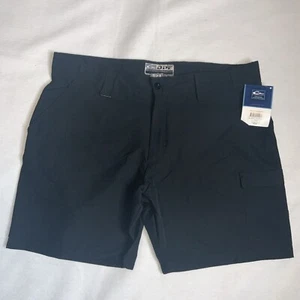 Drake Men’s Black Performance Fishing Hybrid Shorts Size 2XL Inseam 9” New - Picture 1 of 7