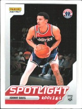 2022-23 Panini Instant Spotlight Rookies Johnny Davis RC /965 #RS 10 Wizards