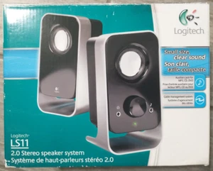 Logitech LS11 2.0 Stereo Speaker System - Picture 1 of 3