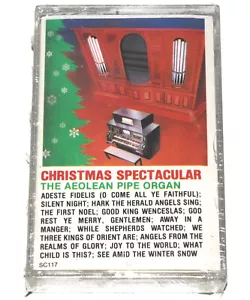 Christmas Spectacular - The Aeolean Pipe Organ (Cassette Tape 1985) NEW SEALED - Picture 1 of 3