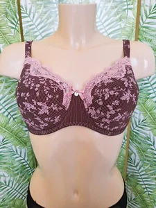 ANTIGEL LISE CHARMEL SOUTIEN GORGE TAILLE 90E COULEUR PRUNE REF FC6037 - Picture 1 of 4
