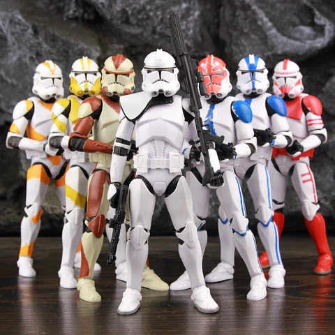 6" Star Wars Action Figure Clone Trooper ARC Attack of The Clones 332nd Ashoka Cover