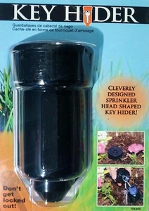 Hillman 701305 Key Hider - Sprinkler Head Shape, Black - Picture 1 of 2