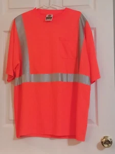 Tenacious Ergodyne Work Gear Mens Reflector Shirt Sz 3XL Type R Class 2 Free Shi - Picture 1 of 4