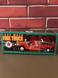 ERTL Die Cast Texaco 1929 Mack Fire Truck Bank, New In Box Port Arthur TX - Picture 1 of 8