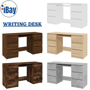 Computer Office Desk Table Workstation Home Storage Cupboard Cabinet w/ Drawers - Picture 1 of 26
