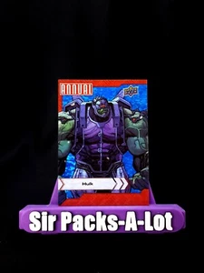 Hulk 2022-23 Upper Deck Marvel Annual Blue Sparkle Parallel #38 - Bild 1 von 2