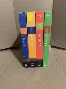 HOUSE MD Seasons 1 2 3 4 DVD Seasons 1-4 *Read Description* - Picture 1 of 3