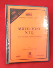 Schriftbibliothek Disc für PMS Multi-Font NTQ 5,25" für Eichel BBC, Master, Elektron