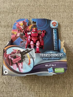 Hasbro Transformers EarthSpark Warrior Class Elita-1 Action Figure - Image 1 of 4