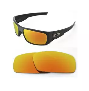 NEU POLARISIERTE ERSATZBRILLE FIREROTE GLÄSER FÜR OAKLEY DET CORD SONNENBRILLE - Bild 1 von 4