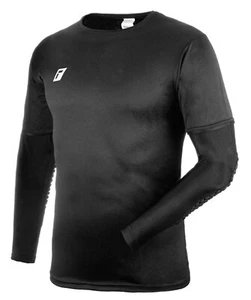 Reusch Men Goalkeeper Padded Shirts Soccer Black GK Football Jersey 5111100-7701 - Picture 1 of 4