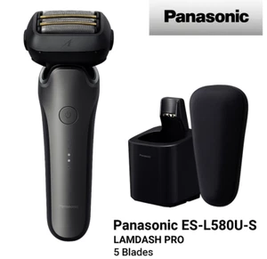 Panasonic ES-L580U-S LAMDASH PRO 5-Blade Electric Shaver AC100–240V Japan New - Picture 1 of 24