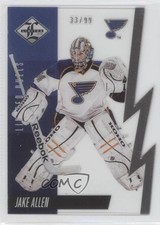 2012-13 Panini Limited Limited Duels Silver /99 Jake Allen #LD-20A Rookie RC