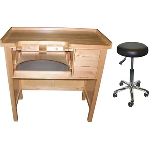 Classic Watchmakers Workbench - Bench for Watch Repair Jewelry Store Stool Kit - Picture 1 of 3