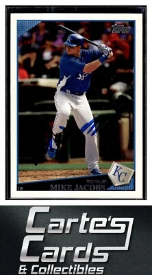 Mike Jacobs 2009 Topps #385  Kansas City Royals TTM/IP Signed Autographed - Image 1 of 2