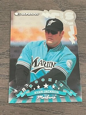 1998 Donruss Silver Press Proof Ryan Jackson #194 Florida Marlins /1500 - Image 1 of 2
