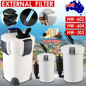 Aquarium External Canister Filter Aquarium Fish Tank 400L/H 800L/H 1400L/H AU - Picture 1 of 28