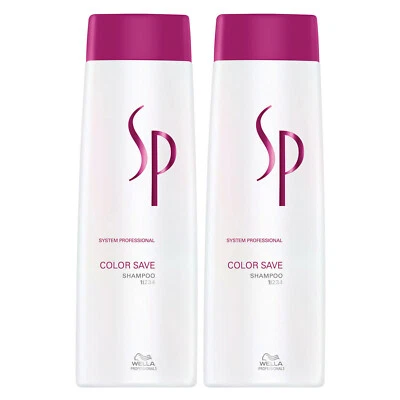 WELLA SP COLOR SAVE Shampoo Farbschutz-Shampoo für coloriertes Haar 2x 250 ml - Bild 1 von 4