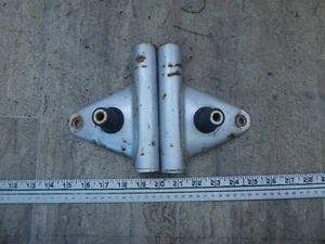 1974 Suzuki TS100 Honcho Enduro S141-1) front fork ears headlight mounts set - Picture 1 of 12