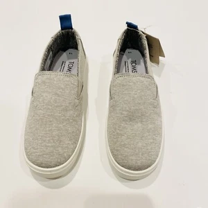 Tom's Youth Luca Nieselschuhe grau melange Strick Slipper Größe 5 - Bild 1 von 16