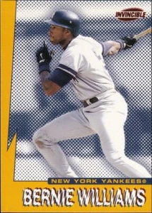 1999 Pacific Invincible Seismic Force #11 - Bernie Williams (Action) - Picture 1 of 4